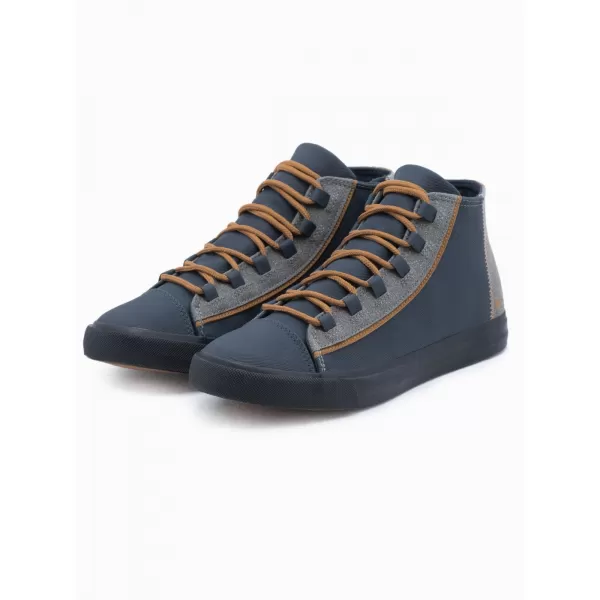  Pantofi pentru bărbați OMBRE OM-FOTH-0140 ALBASTRU MARIN 