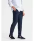 Pantaloni OMBRE OM-PACP-0182 ALBASTRU MARIN