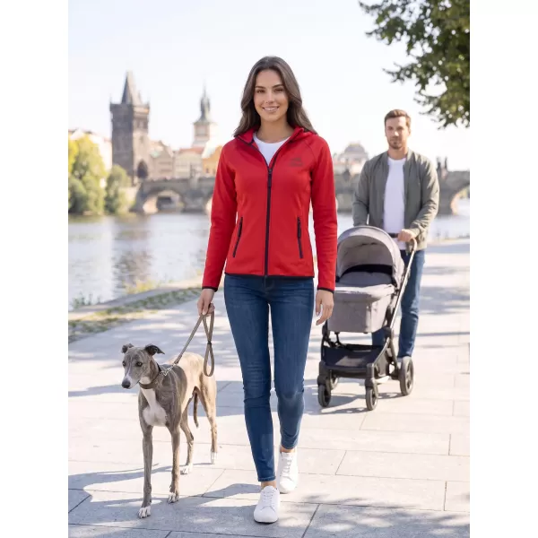  Hanorac sport funcțional de damă ALTISPORT ALW056418 ROŞU 