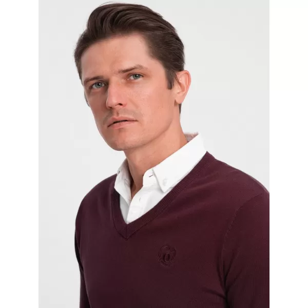  Pulover pentru bărbați OMBRE OM-SWSW-0102 MARO 