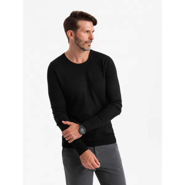  Pulover pentru bărbați OMBRE OM-SWBS-0106 NEGRU 