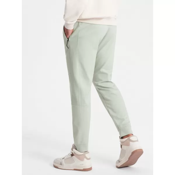  Pantaloni OMBRE OM-PASK-0142 MENTĂ 