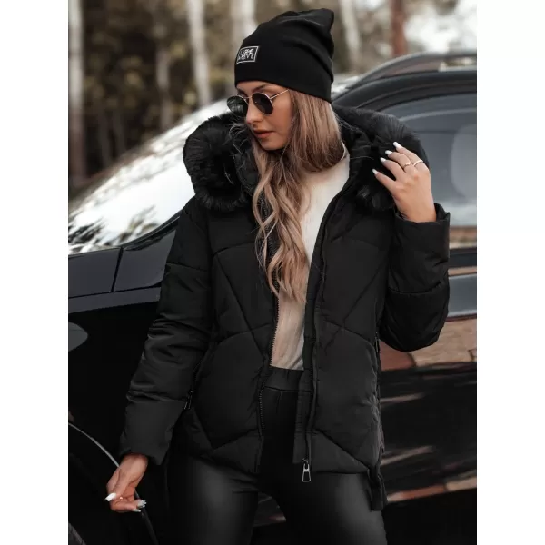  Geacă pentru doamne DSTREET MODIVA TY4726 NEGRU 