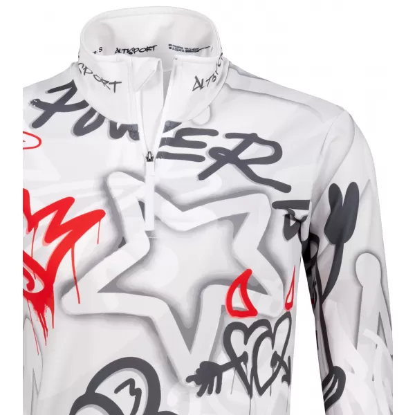 Premium cu hanoracte termo funcțional pentru femei ALTISPORT VOJ/ALW054TER03 GRI -RED 
