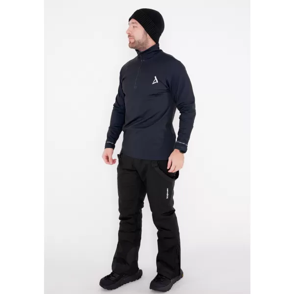  Premium cu hanorac termo funcțional pentru bărbați ALTISPORT VOJ/ALM000TER03 NEGRU 
