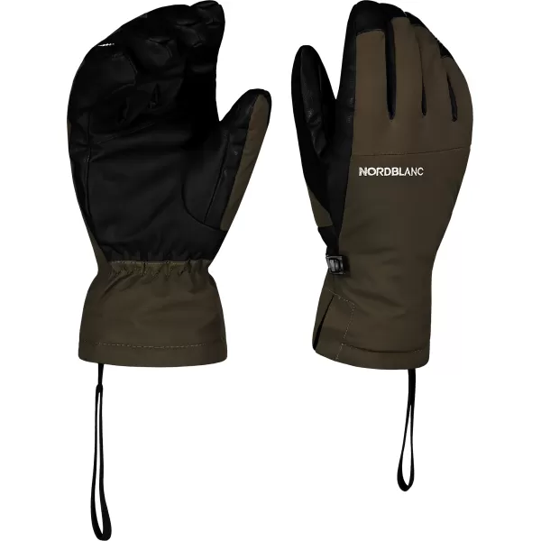  Mănuși de schi NORDBLANC ALPINE NBWG7862 VERDE ARMATĂ 