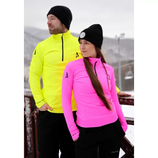  Premium cu hanoracte termo funcțional pentru femei ALTISPORT VOJ/ALW000TER03 FLUO ROZ 