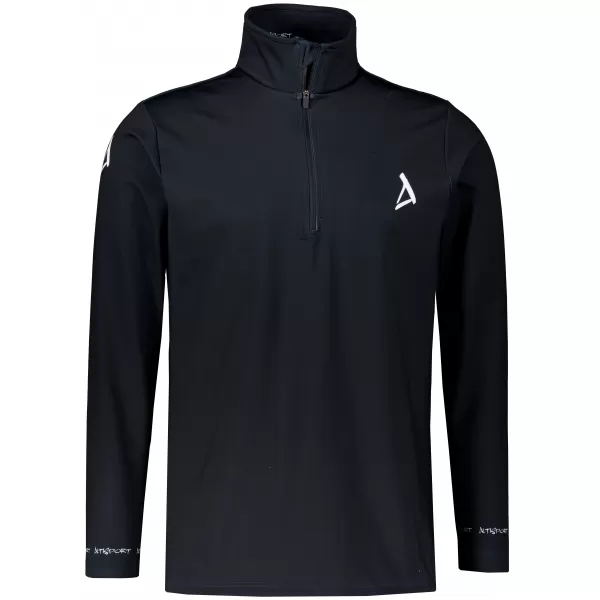  Premium cu hanorac termo funcțional pentru bărbați ALTISPORT VOJ/ALM000TER03 NEGRU 