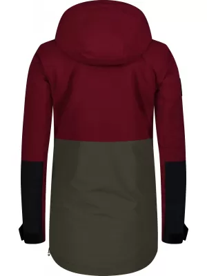 Anorac de damă NORDBLANC WINTERFUN NBWJL8130 BURGUNDIA