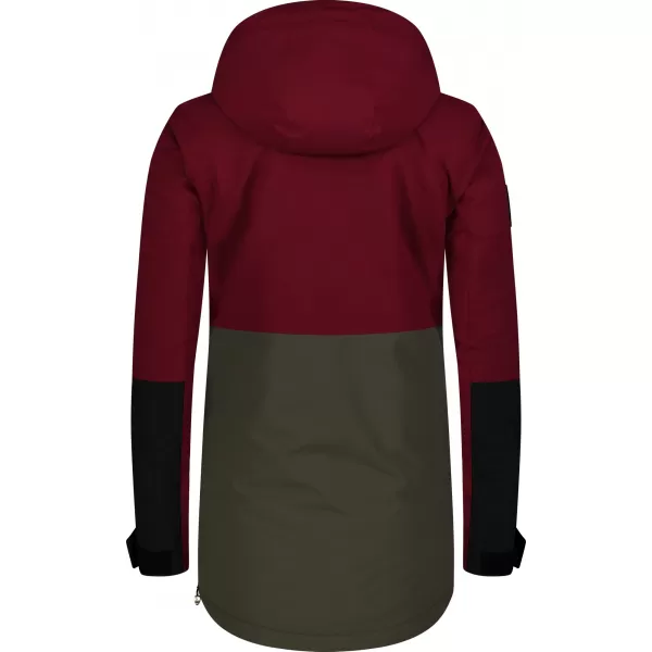  Anorac de damă NORDBLANC WINTERFUN NBWJL8130 BURGUNDIA 