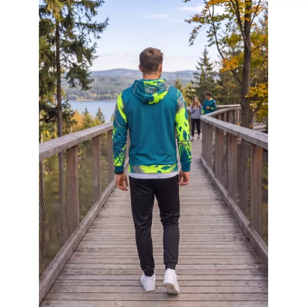  Hanorac funcțional premium pentru bărbați ALTISPORT VOJ/ALM039MI01 KEROSENUL 