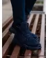 Pantofi pentru bărbați OMBRE OM-FOBO-0122 ALBASTRU MARIN
