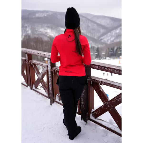  Premium cu hanoracte termo funcțional pentru femei ALTISPORT VOJ/ALW000TER03 ROŞU 