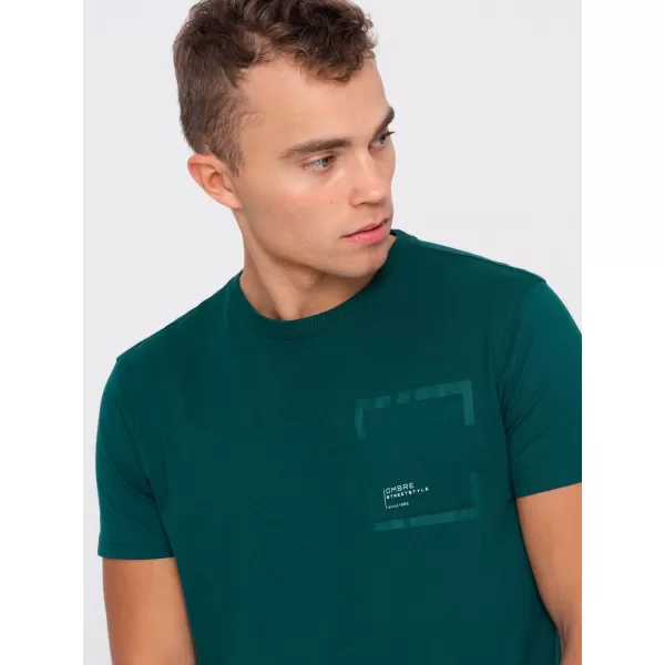  Cămaşă OMBRE OM-TSPT-0154 MARIN 