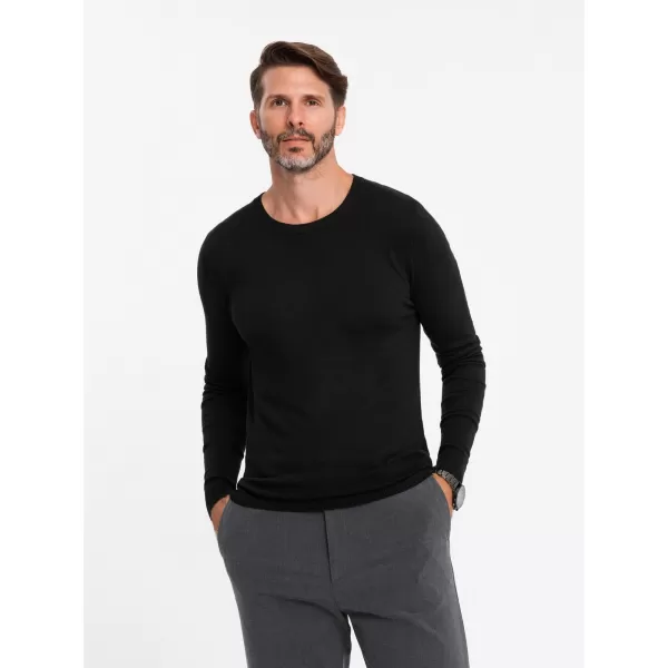  Pulover pentru bărbați OMBRE OM-SWBS-0106 NEGRU 