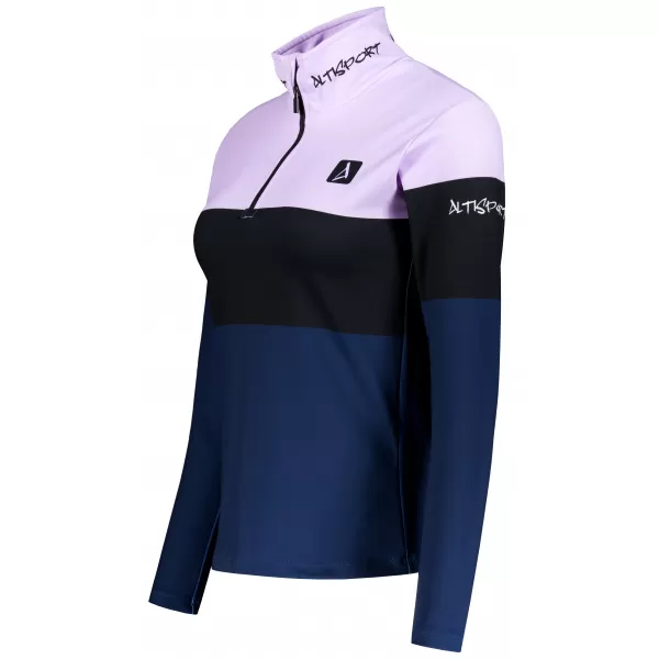  Premium cu hanoracte termo funcțional pentru femei ALTISPORT VOJ/ALW051TER03 VIOLET/ALBASTRU 