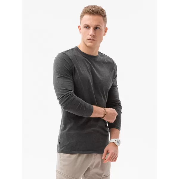  Tricou pentru bărbați cu mânecă lungă OMBRE Z43 MIX 2-PACK GRI 