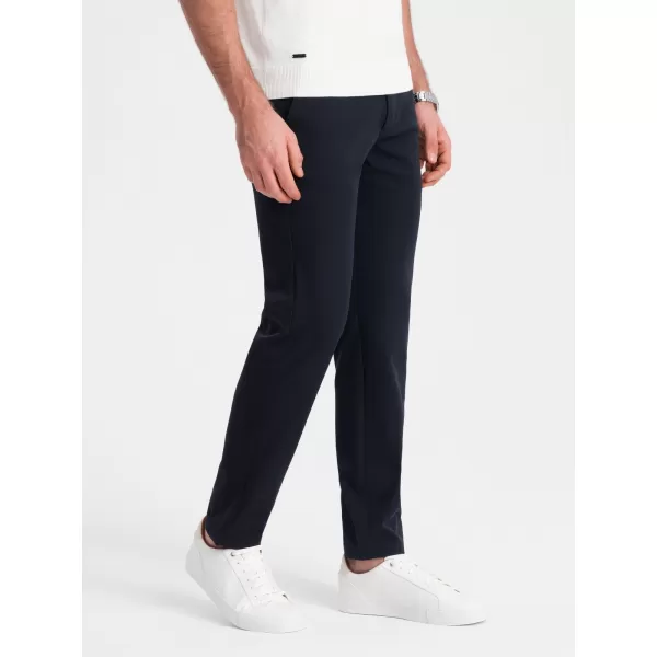 Pantaloni OMBRE OM-PACP-0191 ALBASTRU MARIN 