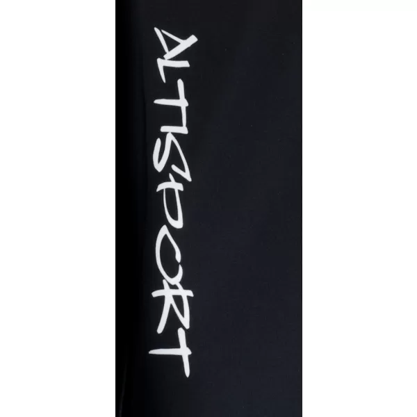  Premium cu hanoracte termo funcțional pentru femei ALTISPORT VOJ/ALW051TER03 KEROSEN-NEGRU 