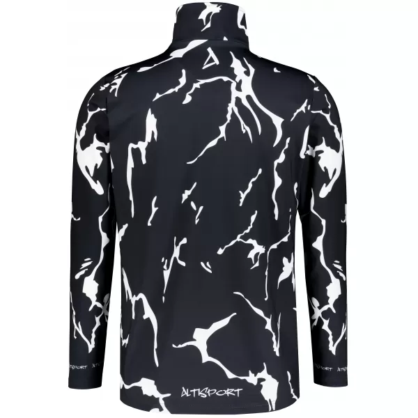  Premium cu hanorac termo funcțional pentru bărbați ALTISPORT VOJ/ALM052TER03 NEGRU 