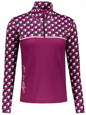 Premium cu hanoracte termo funcțional pentru femei ALTISPORT VOJ/ALW048TER03 VIOLET