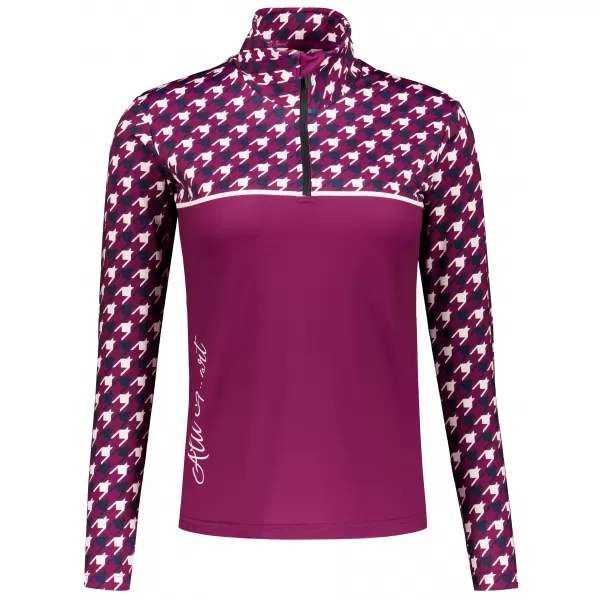  Premium cu hanoracte termo funcțional pentru femei ALTISPORT VOJ/ALW048TER03 VIOLET 