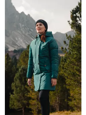 Palton de iarnă de damă NORDBLANC WARMHUG NBWJL8073 VERDE ÎNCHIS