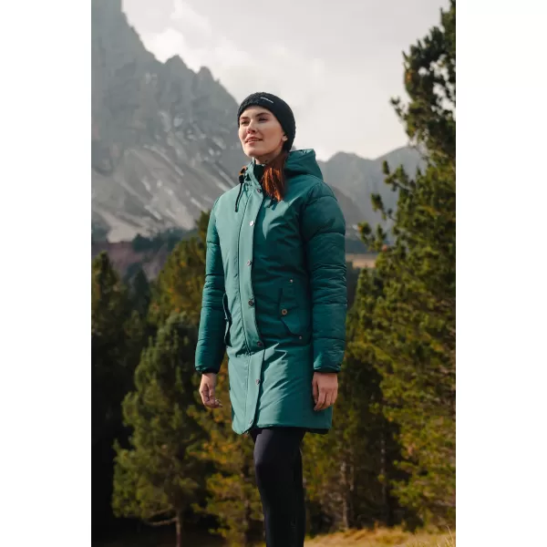  Palton de iarnă de damă NORDBLANC WARMHUG NBWJL8073 VERDE ÎNCHIS 