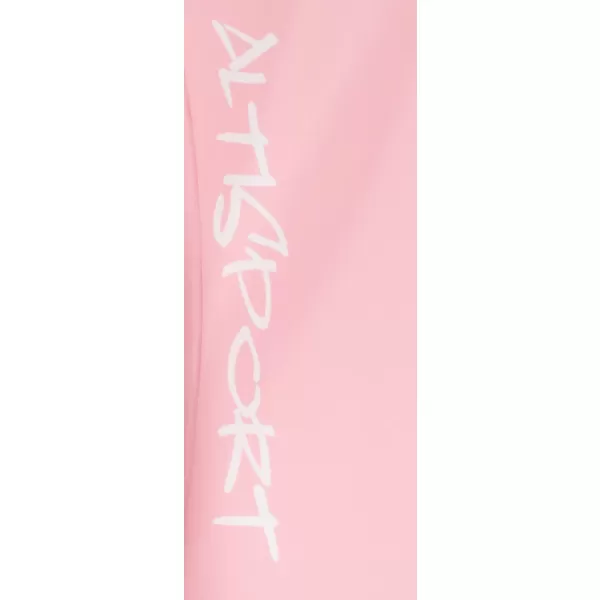  Premium cu hanoracte termo funcțional pentru femei ALTISPORT VOJ/ALW051TER03 ALB -PINK 