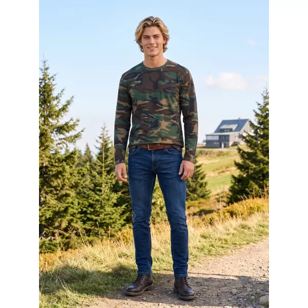  Tricou pentru bărbați BRANDIT BD4205 PĂDURE 