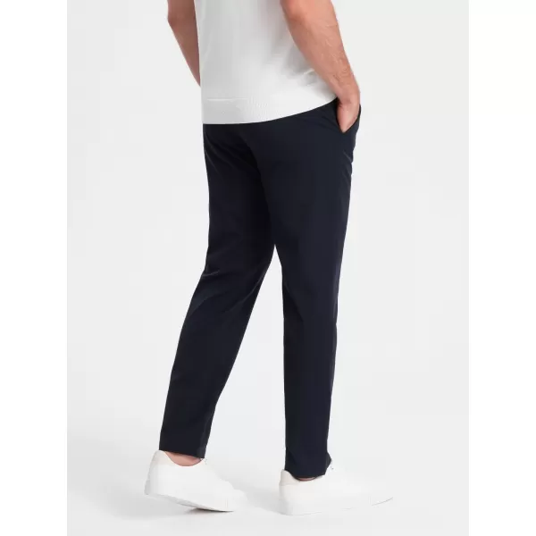  Pantaloni OMBRE OM-PACP-0191 ALBASTRU MARIN 