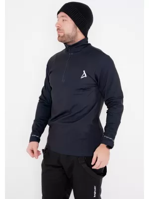Premium cu hanorac termo funcțional pentru bărbați ALTISPORT VOJ/ALM000TER03 NEGRU