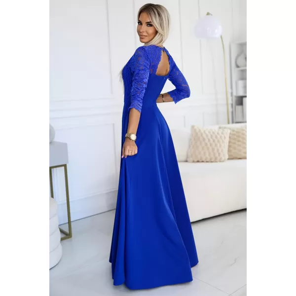  Rochie NUMOCO AMBER 309-12 ALBASTRU 