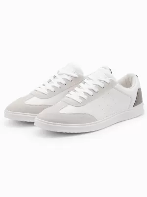 Pantofi pentru bărbați OMBRE OM-FOCS-0104 ALB