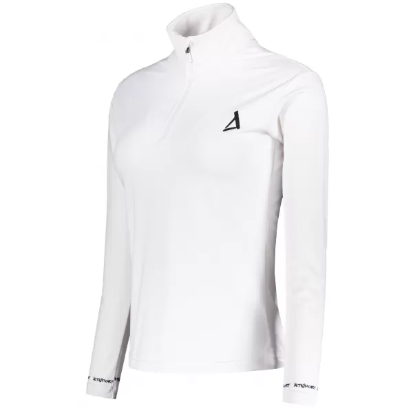  Premium cu hanoracte termo funcțional pentru femei ALTISPORT VOJ/ALW000TER03 ALB 