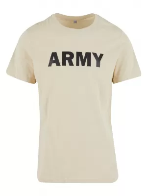 Tricou pentru bărbați BRANDIT BD9594 BEJ