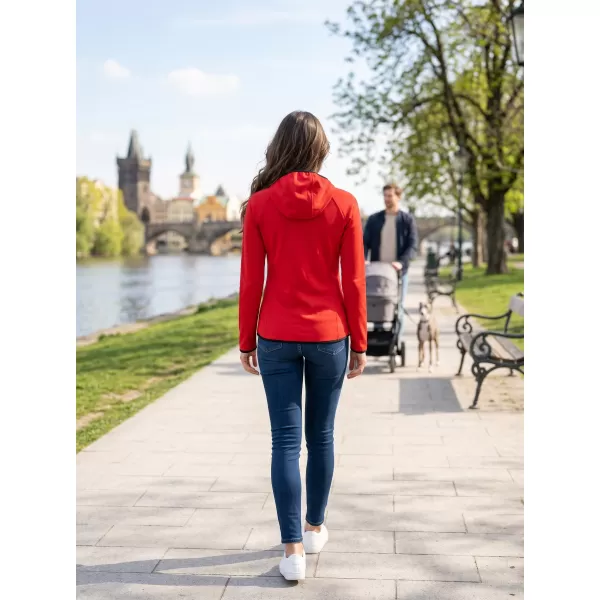  Hanorac sport funcțional de damă ALTISPORT ALW056418 ROŞU 