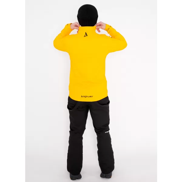  Premium cu hanorac termo funcțional pentru bărbați ALTISPORT VOJ/ALM000TER03 PORTOCALE 