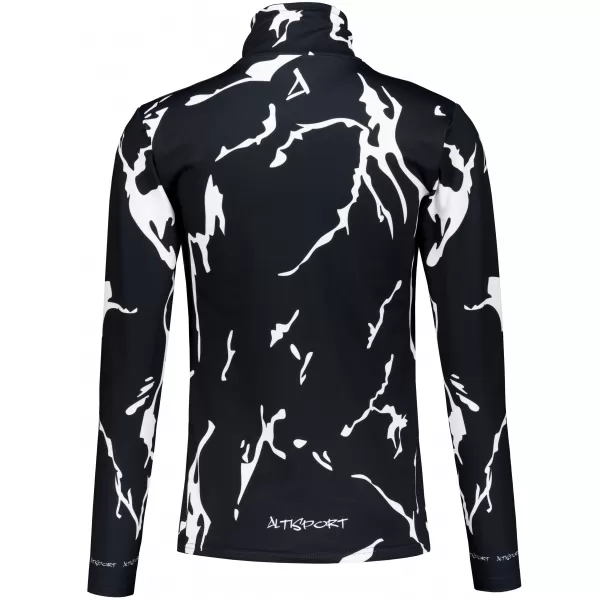  Premium cu hanoracte termo funcțional pentru femei ALTISPORT VOJ/ALW052TER03 NEGRU 