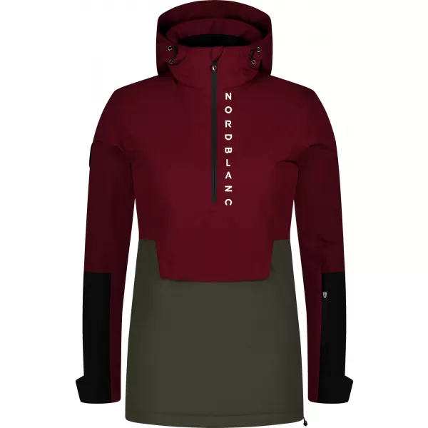  Anorac de damă NORDBLANC WINTERFUN NBWJL8130 BURGUNDIA 