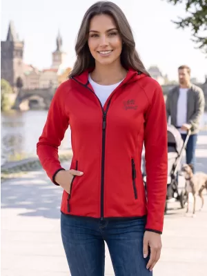 Hanorac sport funcțional de damă ALTISPORT ALW056418 ROŞU