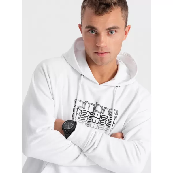  Panoul pentru bărbați OMBRE OM-SSPS-0153 ALB 