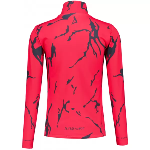  Premium cu hanoracte termo funcțional pentru femei ALTISPORT VOJ/ALW052TER03 ROŞU 