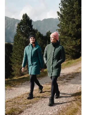 Palton de iarnă de damă NORDBLANC WARMHUG NBWJL8073 VERDE ÎNCHIS