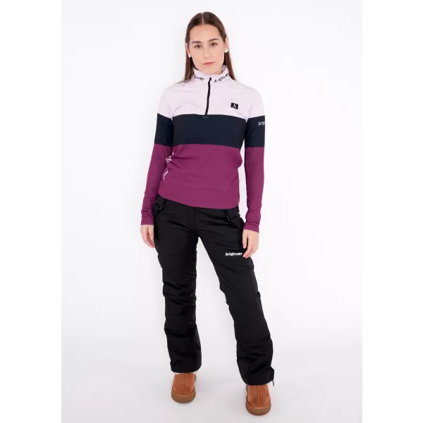  Premium cu hanoracte termo funcțional pentru femei ALTISPORT VOJ/ALW051TER03 BURGUNDIA 