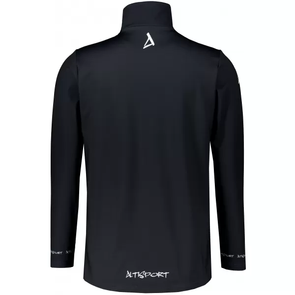  Premium cu hanorac termo funcțional pentru bărbați ALTISPORT VOJ/ALM000TER03 NEGRU 