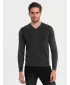 Pulover pentru bărbați OMBRE OM-SWOS-0108 NEGRU
