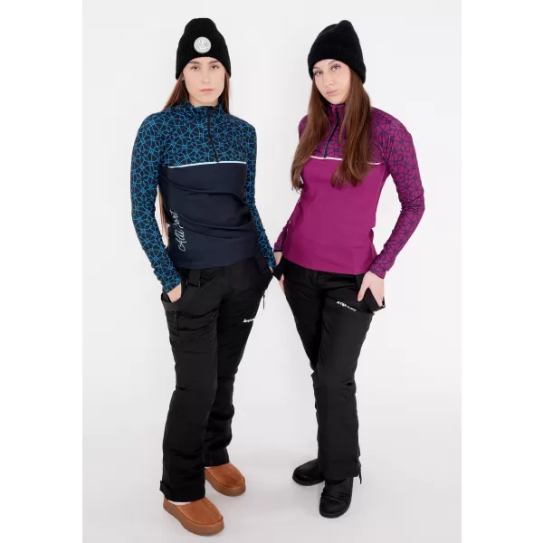  Premium cu hanoracte termo funcțional pentru femei ALTISPORT VOJ/ALW053TER03 VIOLET 