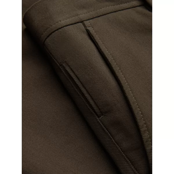  Pantaloni OMBRE OM-PACP-0190 VERDE MĂSLIN ÎNCHIS 