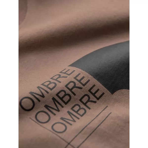  Cămaşă OMBRE OM-TSPT-0166 MARO DESCHIS 